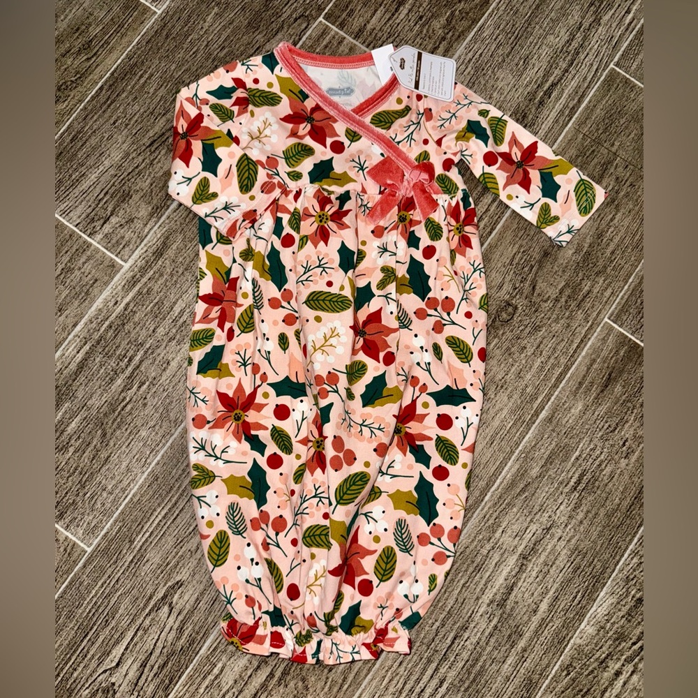Mudpie Floral Christmas Gown